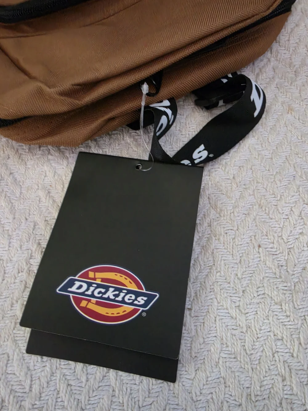 Dickies Men’s Tan Mini Backpack - Casual Everyday Bag